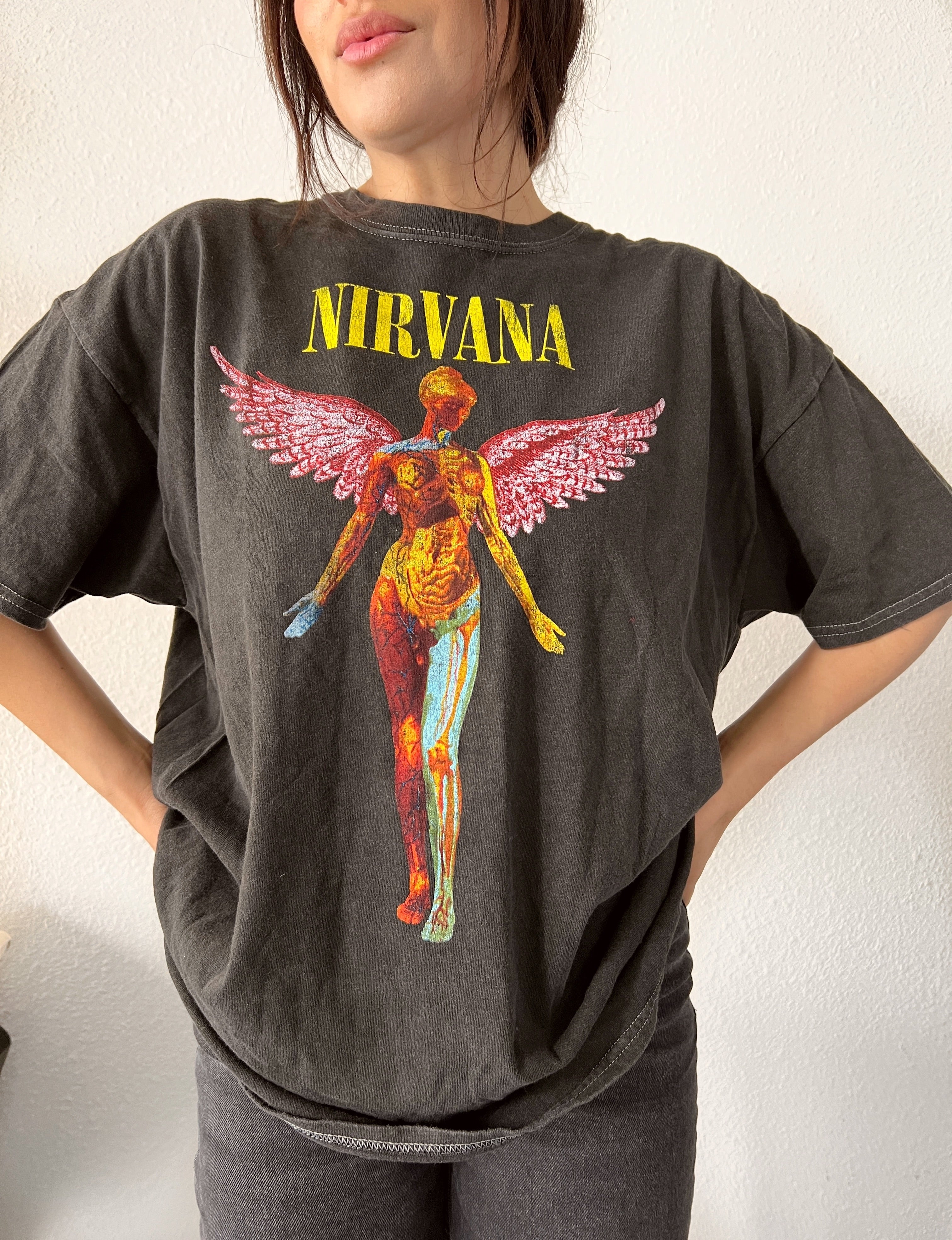 Nirvana Angel Tee Bow N Arrow Clothing